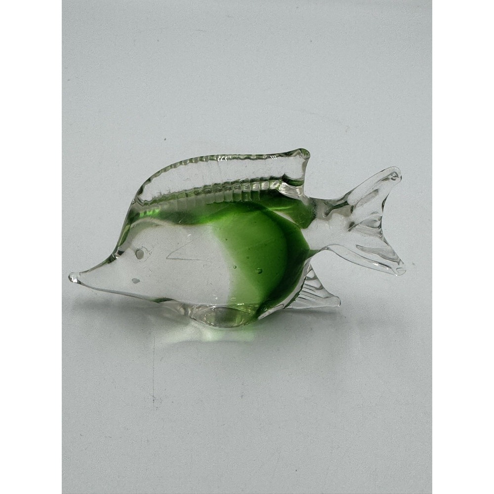 Hand blown Art Glass Angel Fish
